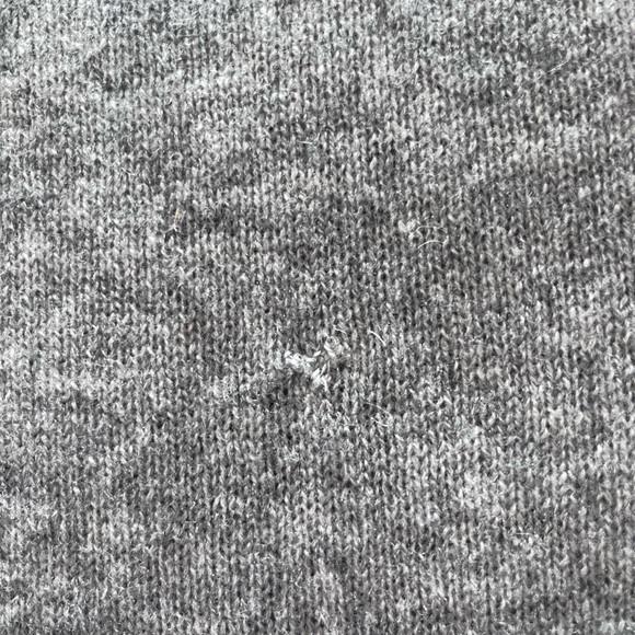 Soft dove gray cashmere tunic - Picture 7 of 8